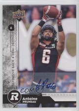 2018 Upper Deck CFL Auto Antoine Pruneau #39 Auto i9i