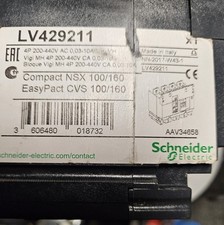 SCHNEIDER ELECTRIC LV432456 Vigi RCD 4P 0.3-30A NSX 630 ComPact 220 / 440V USED