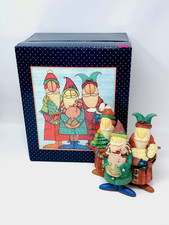 Lang and Wise by Sue Dreamer Classic Santa Line Three Wise Santas 1998 Vintage