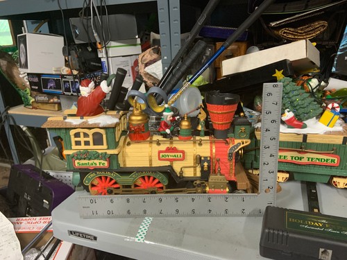 New Bright Holiday Express Trains and parts- see Photos 3 cars and Controls - Picture 5 of 23
