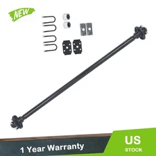 For light trailers 4lug-4' 52' Hub Face 42' SC 2000lb Trailer Axle W/ U-Bolt Kit