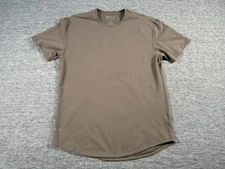 Bylt Drop Cut Lux Shirt Mens Extra Large Grey Athleisure Performance Streetwear