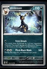 2023 Pokemon OBF EN Obsidian Flames 130 Umbreon LP