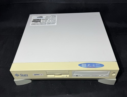 Sun Ultra 5 Workstation, 400MHz, 256MB, 9.1GB HDD, CD, SunFast Ethernet X1033A - Picture 2 of 20