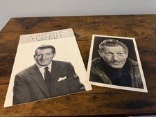 Danny Kaye Autographed Photo And Vintage Chicago Opera House Playbill (1963)