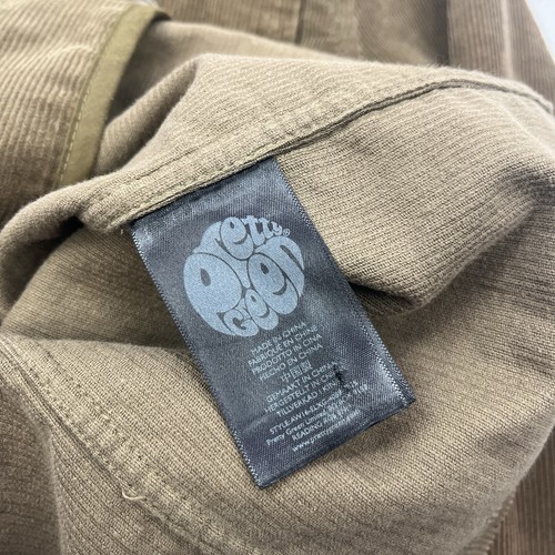 Pretty Green Overshirt Brown Lennon Button Up Corduroy Jacket Shirt Men’s Medium - Picture 7 of 13