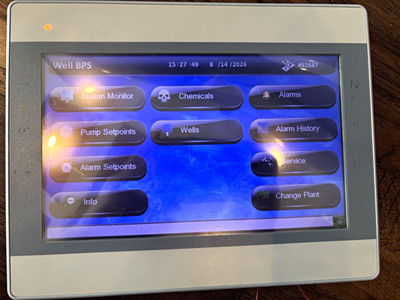 Maple Systems HMI5100L 10in Touchscreen Touch Panel HMI, Color Display MT8000 iE