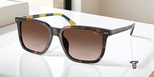 POLO PH4224U 500313 Shiny Dark Havana Gradient Dark Brown 55 mm Men's Sunglasses