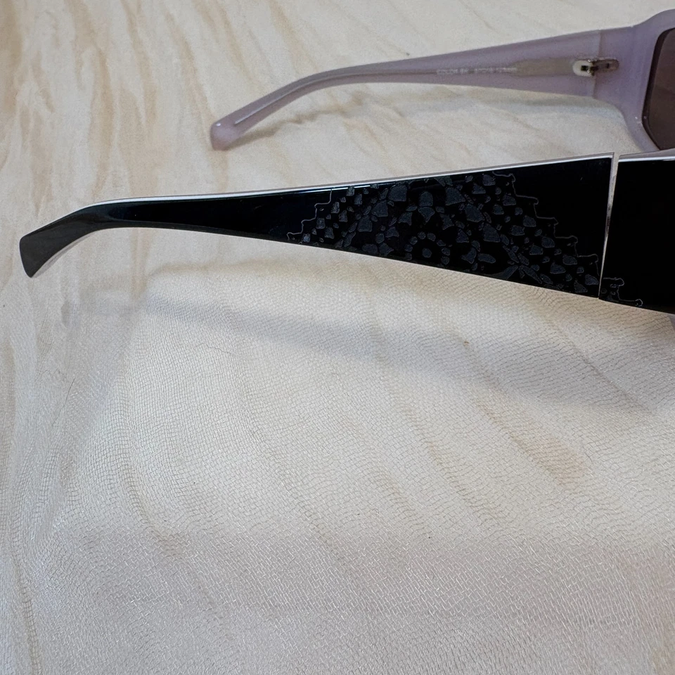 NUEVO ELLE EL 18874 COLOR-BK NEGRO BLANCO AUTÉNTICO GAFAS DE SOL CON MARCO 57-16 Foto 4 de 4