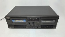 Technics RS-TR313 HX Pro Stereo Dual Cassette Player Recorder Tested and Working