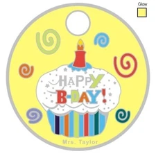 Pathtag Happy Birthday 5, GLOW in the dark #1157025