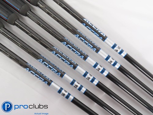 Nice HONMA TW757B 6-PW,AW IRON SET - Accra iS6 Regular Flex Graphite 433815 - Picture 5 of 6