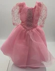 Vintage Barbie 1989 Wedding of The Year Pink Bridesmaid Dress With Barbie Tag