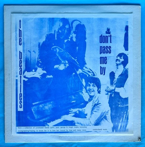 DON'T PASS ME BY - The Beatles 1970 2 LP Set CBM 3316 White Cover - VG+/VG+/VG+