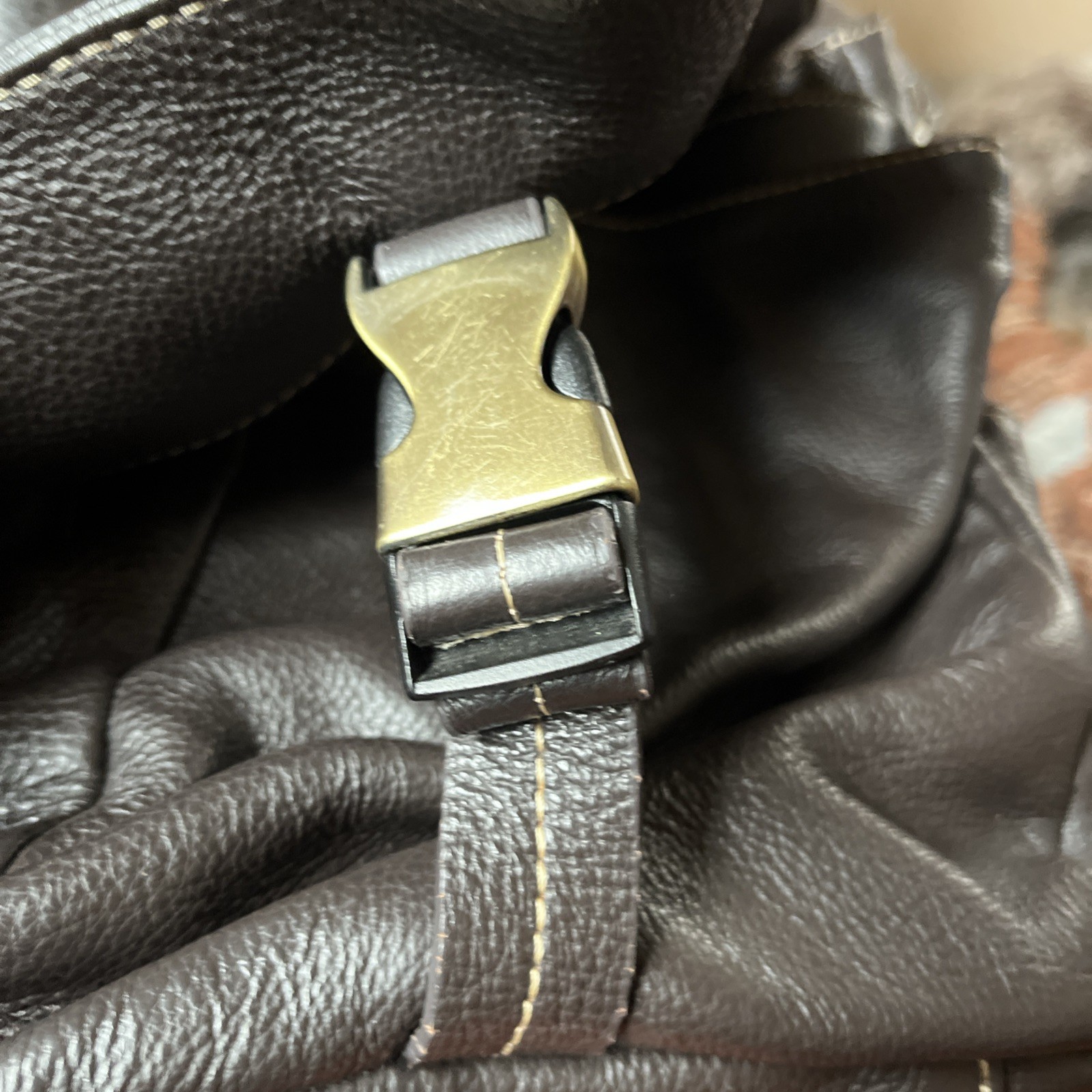 Ameri Leather Briefcase Satchel Messenger Laptop … - image 3