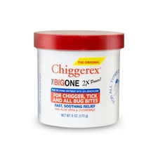 Chiggerex 2X Power First Aid Medicated Ointment for Chiggers, Mosquito Bites,...