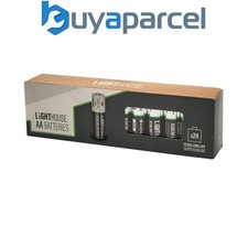 Lighthouse 24 Pack AA Alkaline Batteries Double A L/HBATAA24 XMS24BATAA24 0.37 per battery