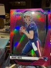 2024 Panini Prizm Drake Maye True Pink #329 RC Rookie