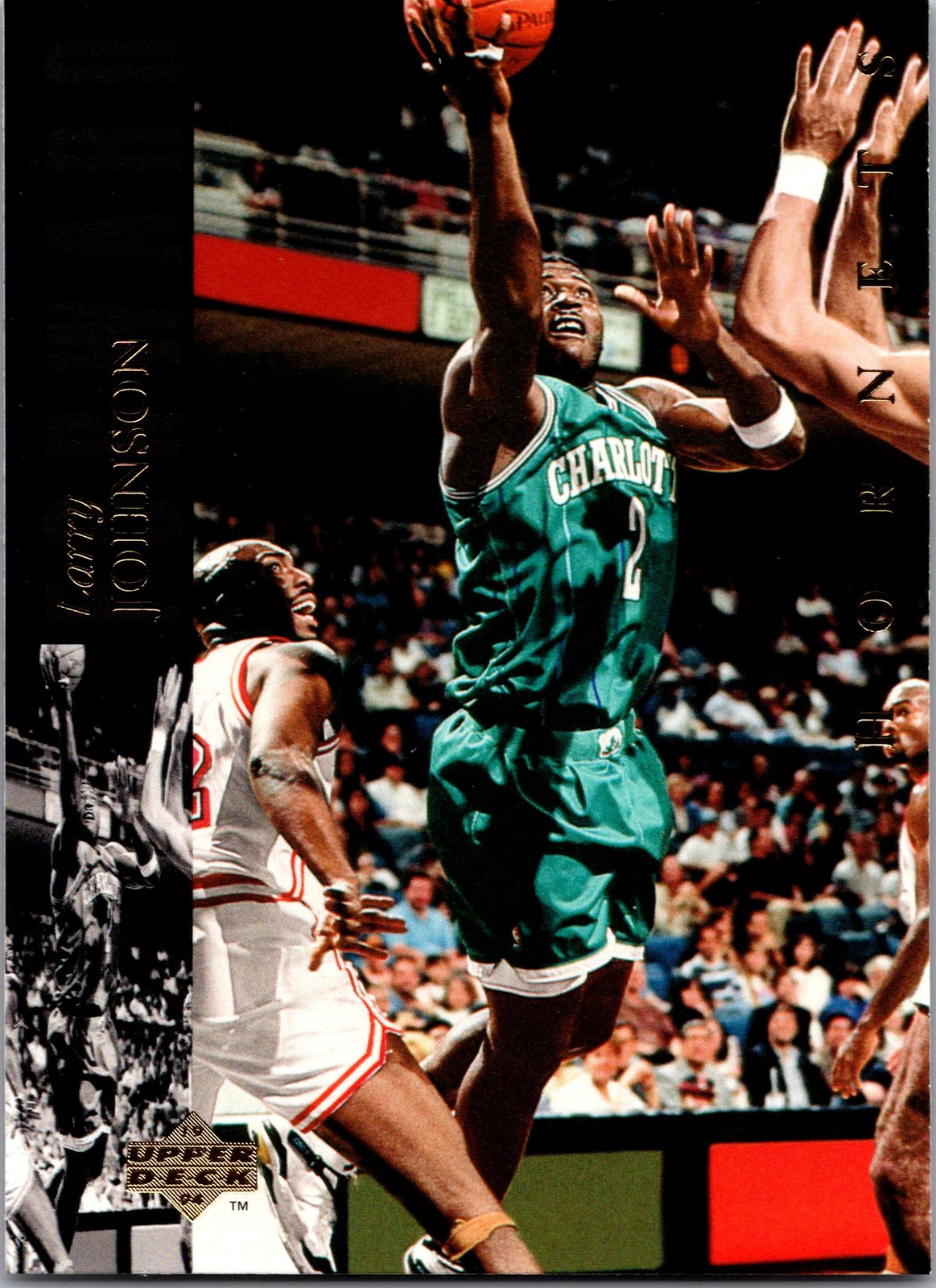 1993-94 Upper Deck Special Edition #57 Larry Johnson Electric Court Gold