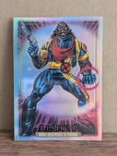 2024 SkyBox Marvel Masterpieces 92 Platinum Bishop #6 Rainbow