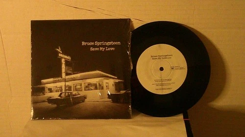 Bruce Springsteen,CBS,"Save My Love"US,7"45 with P/S,2010,In Shrink, Mint