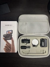 Insta360 GO 3 Action Camera 128GB w/ Action Pod, Mounts, Case & Box