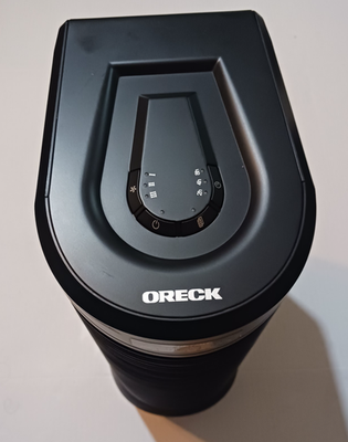 #ad Oreck Air Tower Purifier with HEPA Filtration Room Air Filter WK17002QPC Black $37.50