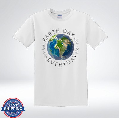 Earth Day Everyday Shirt Save The Planet Eco Friendly Graphic T-Shirt