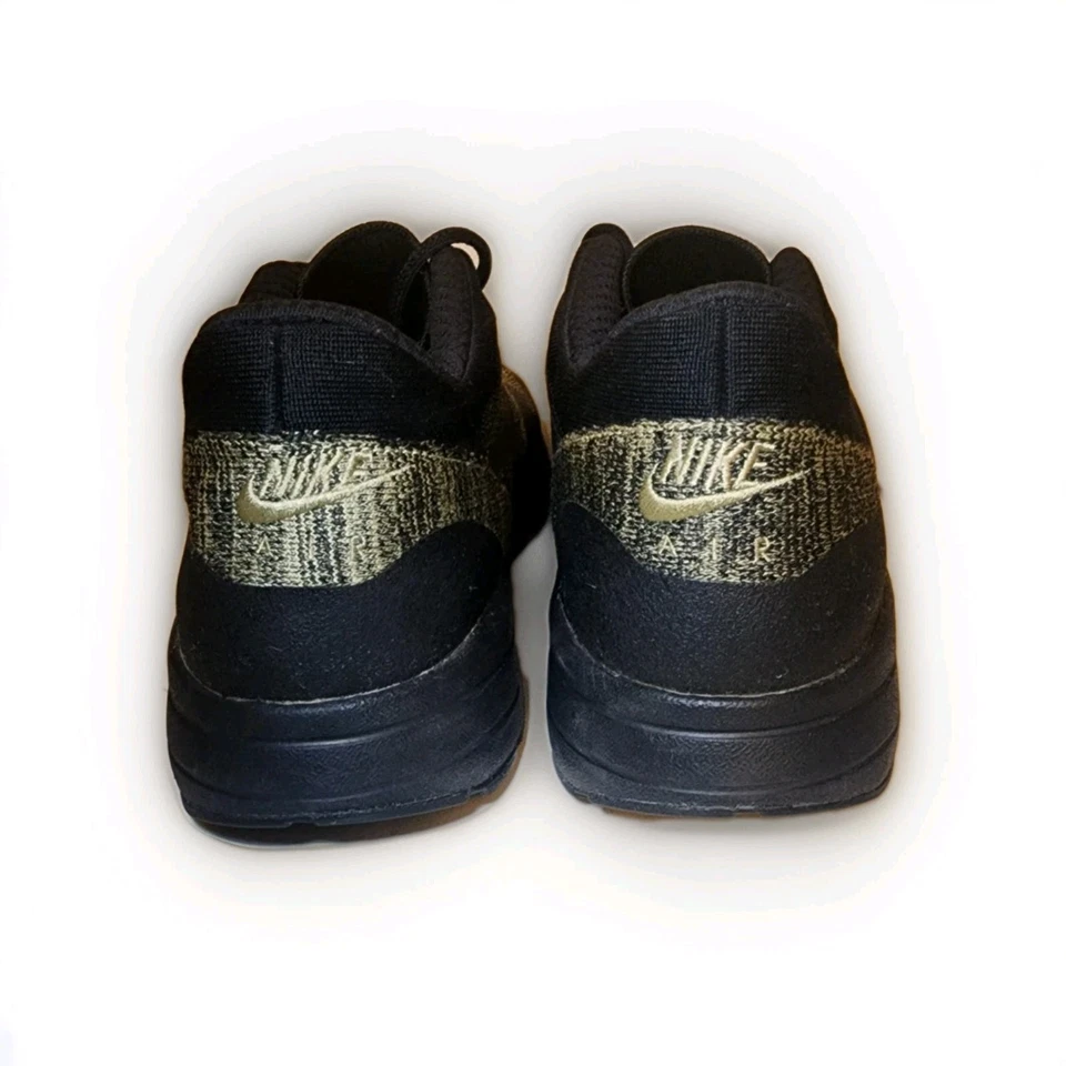 NIKE Air Max 1 Ultra Flyknit Olive 11.5 Neutro Oliva/Negro/Sequoia 856958-203 Foto 4 de 4