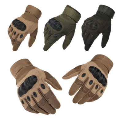Motorradhandschuhe für Herren, verschleißfest für Jagd, Radfahren und Training - Bild 1 von 4