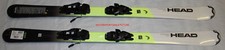 NEW HEAD Supershape Skis 157cm Junior  JRS 7.5 black adjustable Bindings set