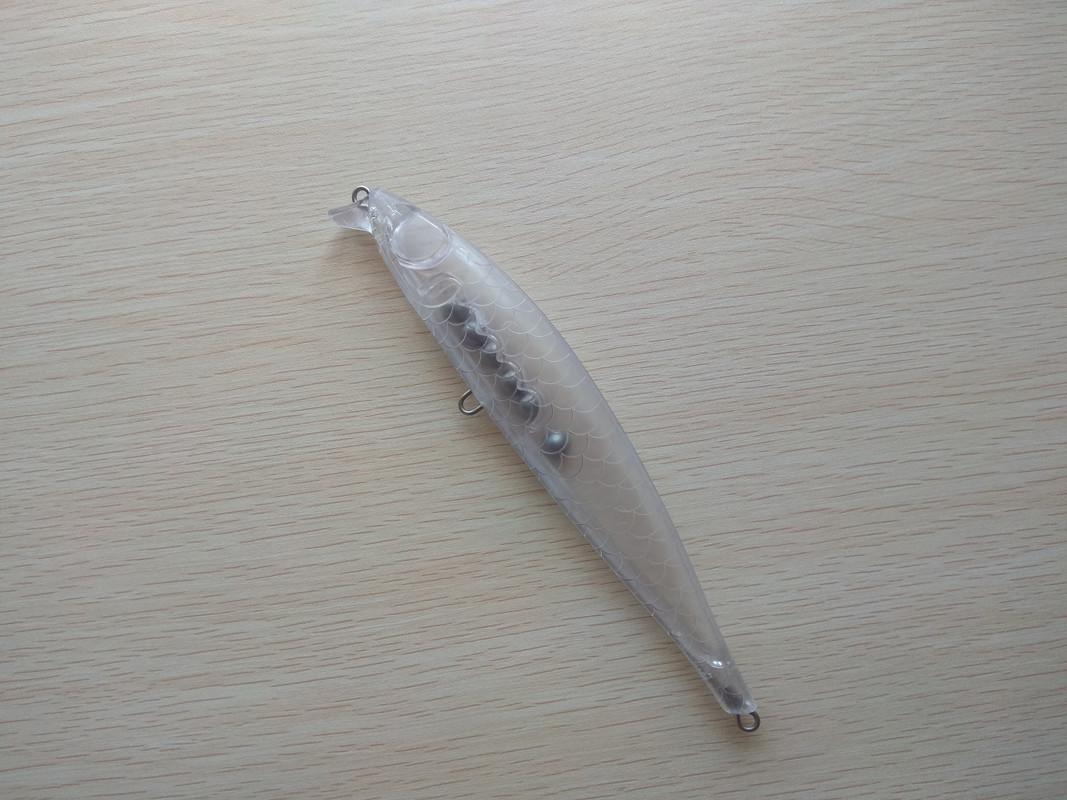 5 Unpainted Lure Blanks 13cm - DIY Hard Bait Crankbait Bodies For Fishing Lure Making