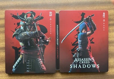 ASSASSIN'S CREED SHADOWS STEELBOOK ONLY COLLECTOR'S EDITION NEW G2 XBOX PC PS5 - Image 1 of 2