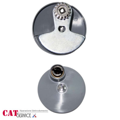 Ingranaggio Per Planetaria Kenwood Kmix, Perno Ruota, Compatibile KMX75, KMX76, KMX750, Argento