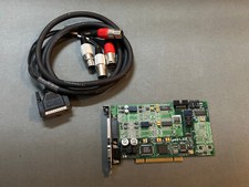 Lynx Studio Technology L22 PCI Sound Card 2-Channel Analog  Digital I/O w/Cab.