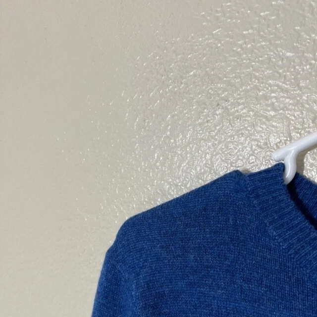 Suéter WoolOvers Para Hombres Mediano Lana Merino Cachemira Pullover Tejido Sudadera Foto 2 de 4