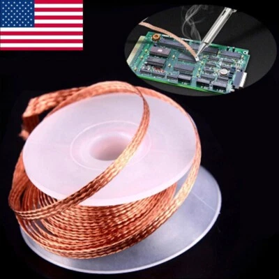 1PC 3.0mm 1.5M Desoldering Braid Solder Remover Wick Wire Repair Tool New