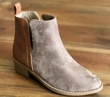 Girls Corkys Shield Bootie - Cognac/Beige - HOT ITEM FREE SHIPPING 