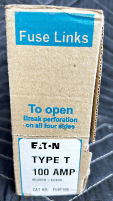Eaton FL16T100 100A, 30 in, 38 kV distribution. Type: T