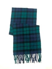 NWT POLO RALPH LAUREN PLAID WOOL NECK WRAP SCARF