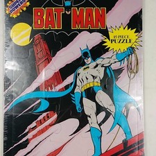 NOS 1984 Batman Super Powers 15-Piece Jigsaw Puzzle 8 x 11 Fundimensions/DC