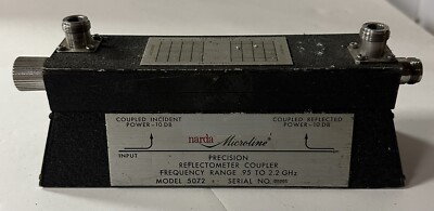 Narda 5072 .95-2.2GHz Precision Reflectometer Coupler