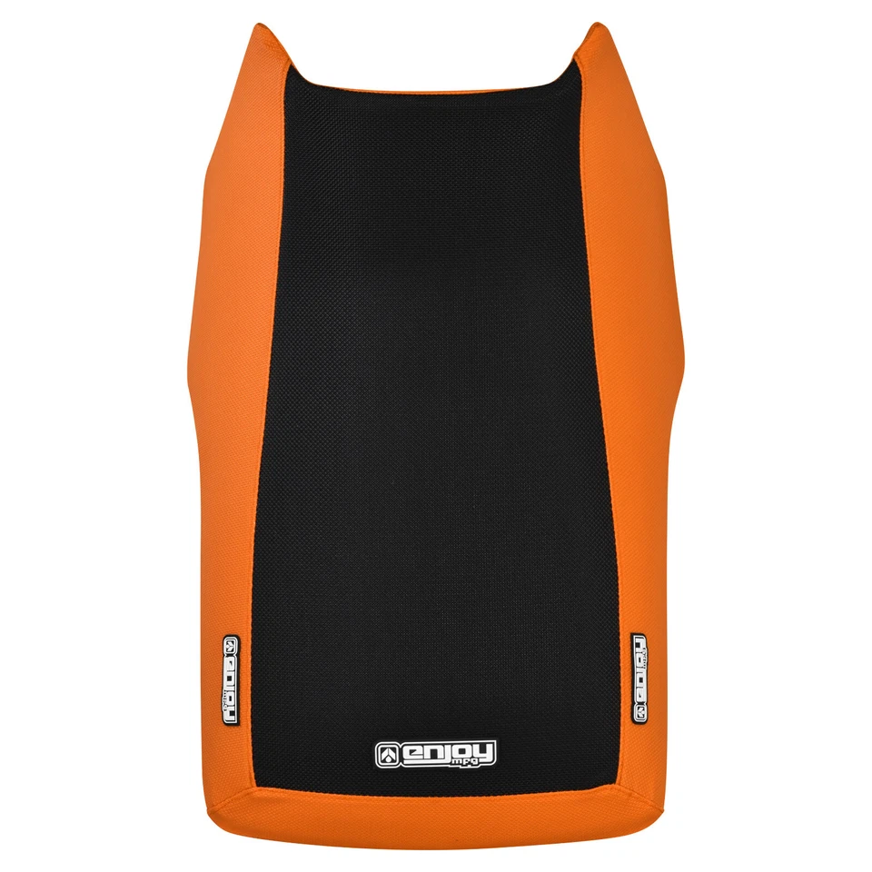 Cubierta de asiento Yamaha Big Bear 350 YFM 350 1987-1999 lados NARANJA - NEGRO superior #272 Foto 3 de 4