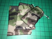 Woodland Camo Ditty Stuff Sack 3 Piece Set