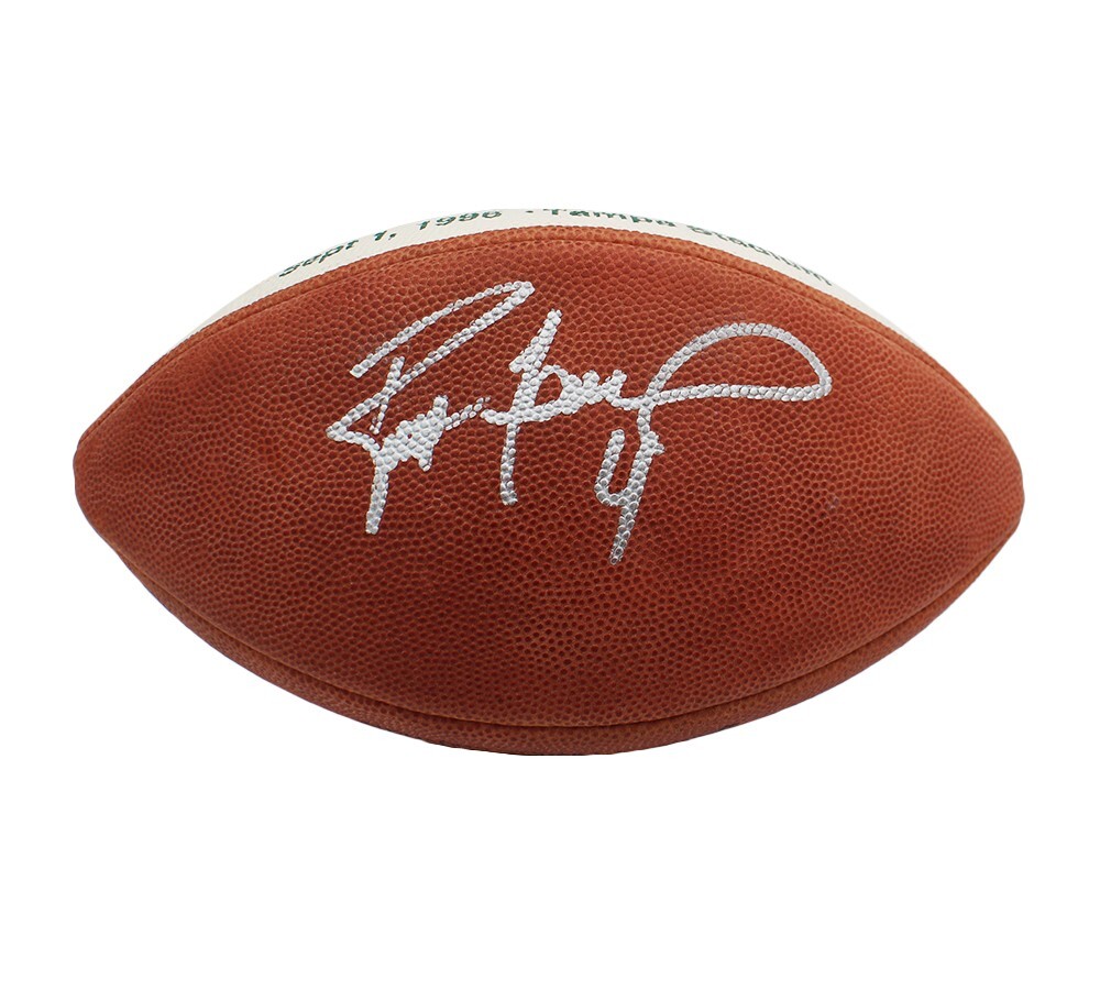 Brett Favre Signed Green Bay Packers Wilson Official NFL