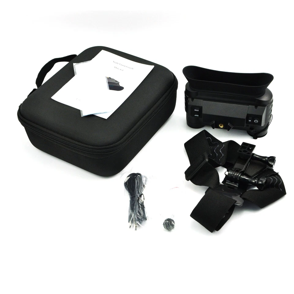 Visionking 3.5x Night Vision Goggles IR Infrared Binoculars with Helmet Mount - Image 3 of 4