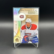2024-25 UD SP Game Used JOSHUA ROY #248 Gold Rookie RC /149 - Montreal Canadiens