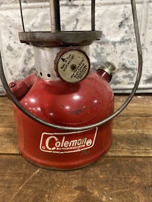 200Aコールマン 1966年製 1016【1966年10月製造 _ お得なジャンク品】200A パテペン