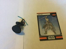 Exar Kun Star Wars Miniature with Stat Card