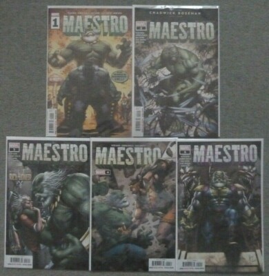 MAESTRO #1-5 SET..PETER DAVID/GERMAN PERALTA..MARVEL 2020 1ST PRINT..NM
